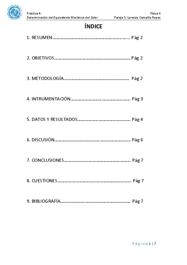 Miniatura del documento (Completado) Informe 4. Determinación del Equivalente Mecánico del Calor.pdf
