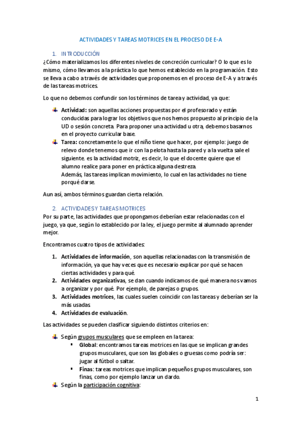 Miniatura del documento Tema 4- Actividades y tareas motrices en el proceso de E-A.pdf