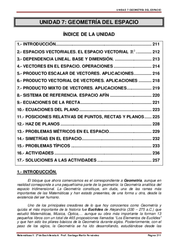 Miniatura del documento Unidad 7. Geometría del espacio.pdf