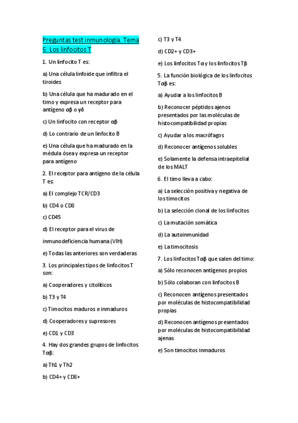 Miniatura del documento Tema 5 Los linfocitos T.pdf
