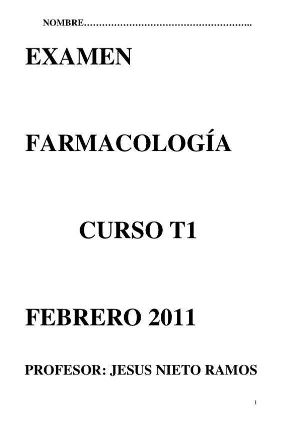 Miniatura del documento EXAMEN farma 2011 ana.doc