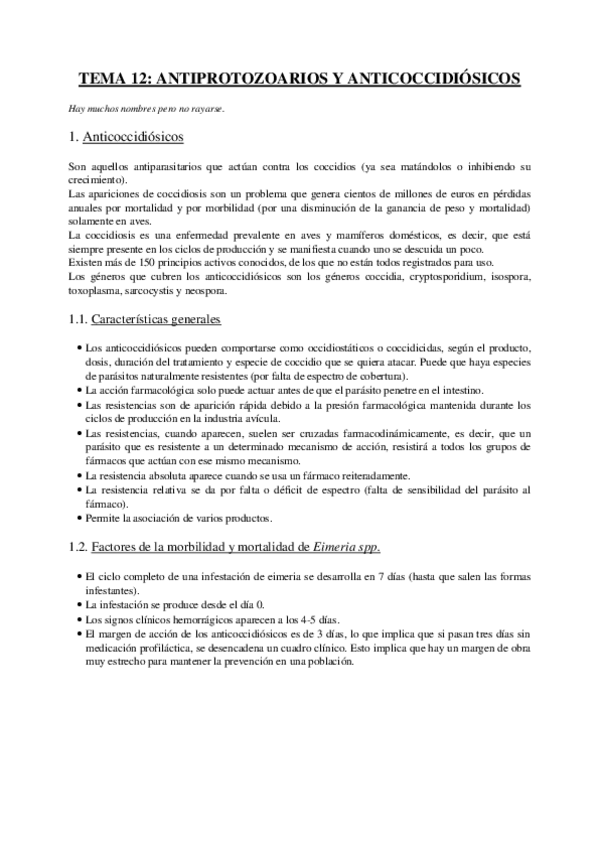 Miniatura del documento Tema 12 - Antiprotozoarios.pdf