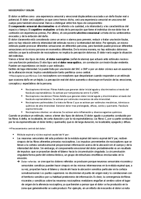 Miniatura del documento 8. NOCICEPCIÓN Y DOLOR.pdf