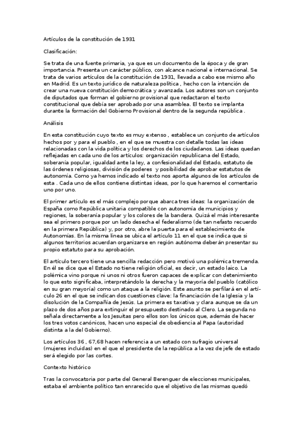 Miniatura del documento Artículos de la constitución de 1931.docx