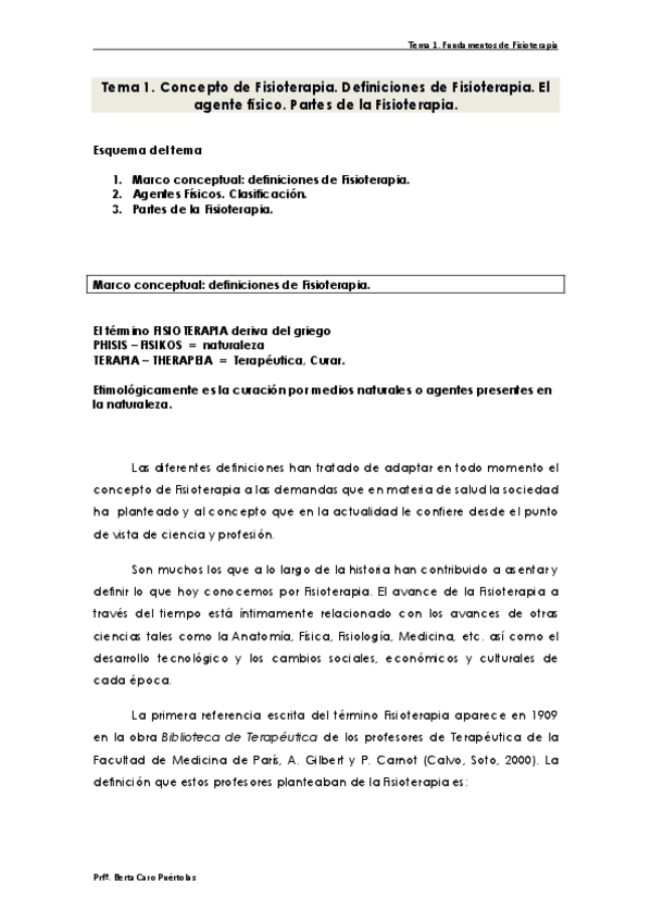 Miniatura del documento Tema 1_Concepto de Fisioterapia. Definiciones de Fisioterapia. .pdf