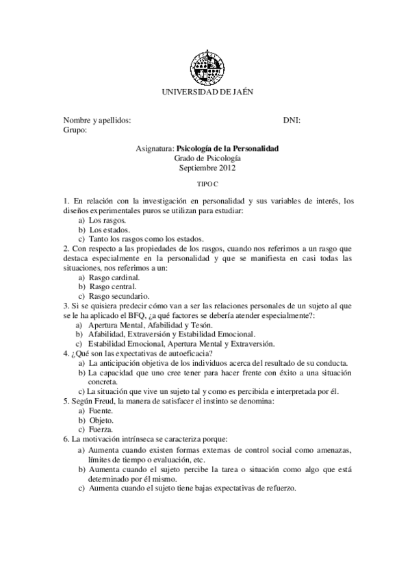 Miniatura del documento Exámen Personalidad  Tipo C_septiembre2012.pdf