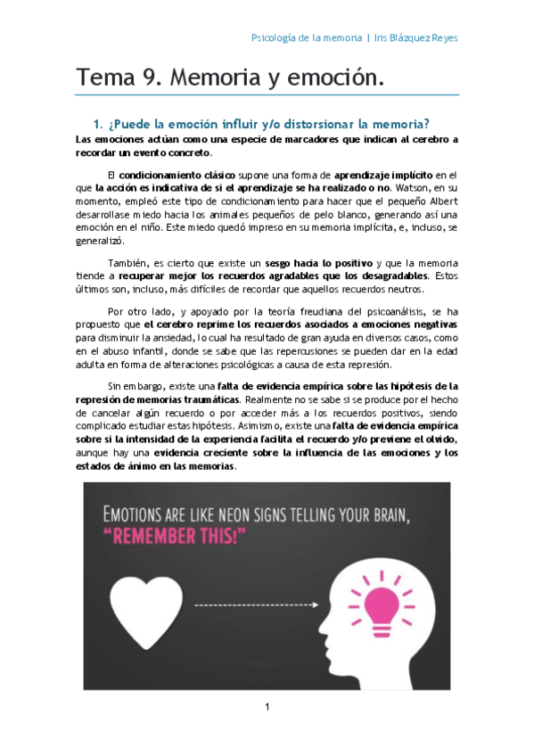 Miniatura del documento TEMA 9. MEMORIA Y EMOCIÓN.pdf
