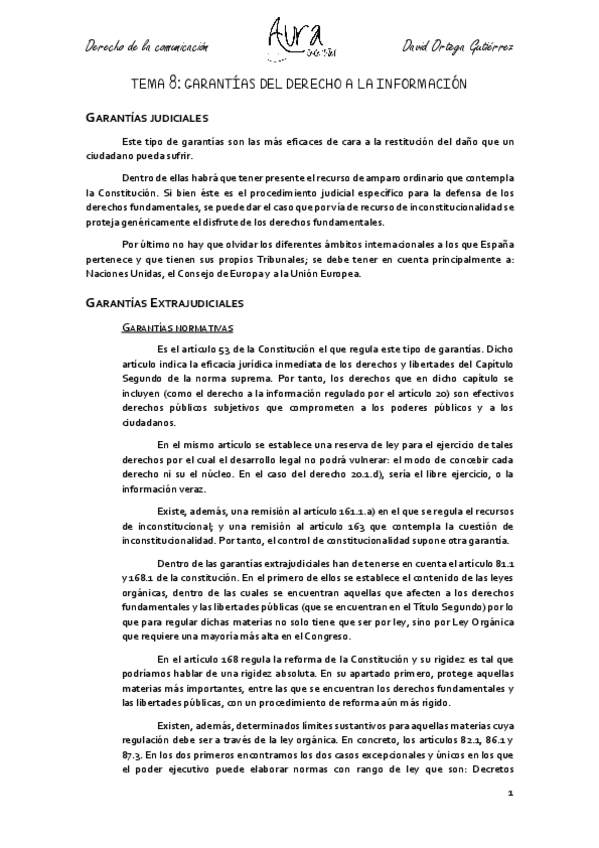 Miniatura del documento TEMA 8 GARANTÍAS DEL DERECHO A LA INFORMACIÓN.pdf