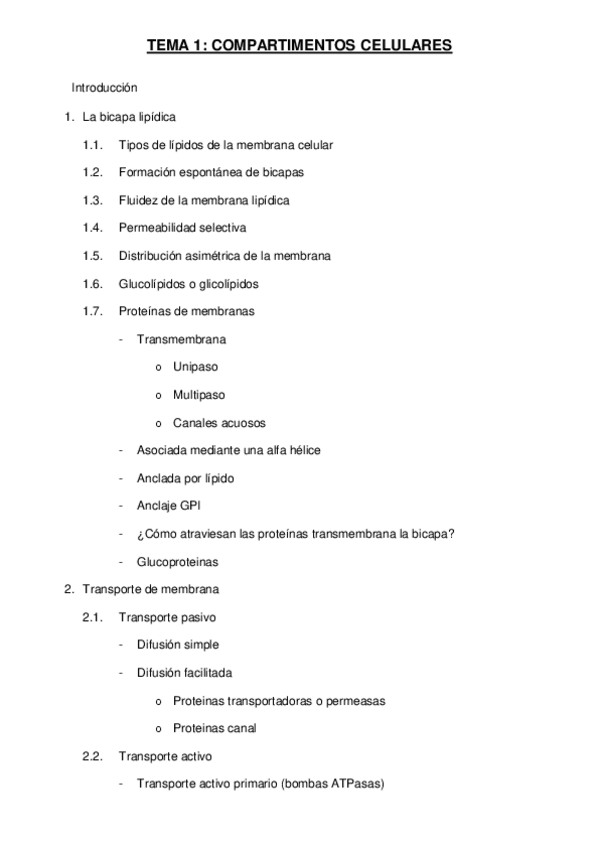 Miniatura del documento TEMA 1- compartimentos celulares.pdf