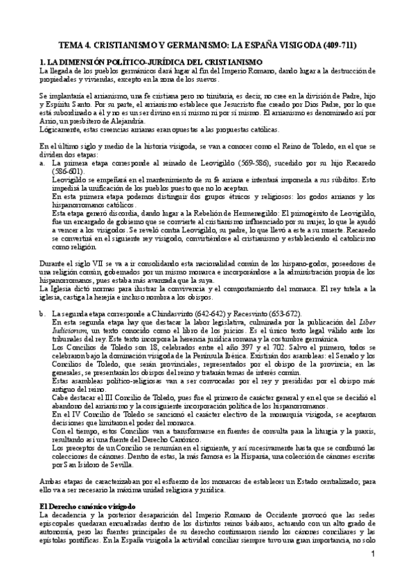 Miniatura del documento TEMA 4. CRISTIANISMO Y GERMANISMO- LA ESPAÑA VISIGODA (409-711) .pdf