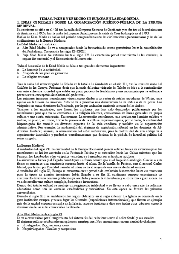 Miniatura del documento TEMA 5. PODER Y DERECHO EN EUROPA EN LA EDAD MEDIA .pdf