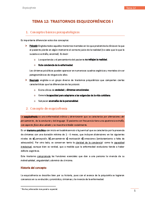 Miniatura del documento Psiq. T12-14. Trastornos esquizofrénicos.pdf