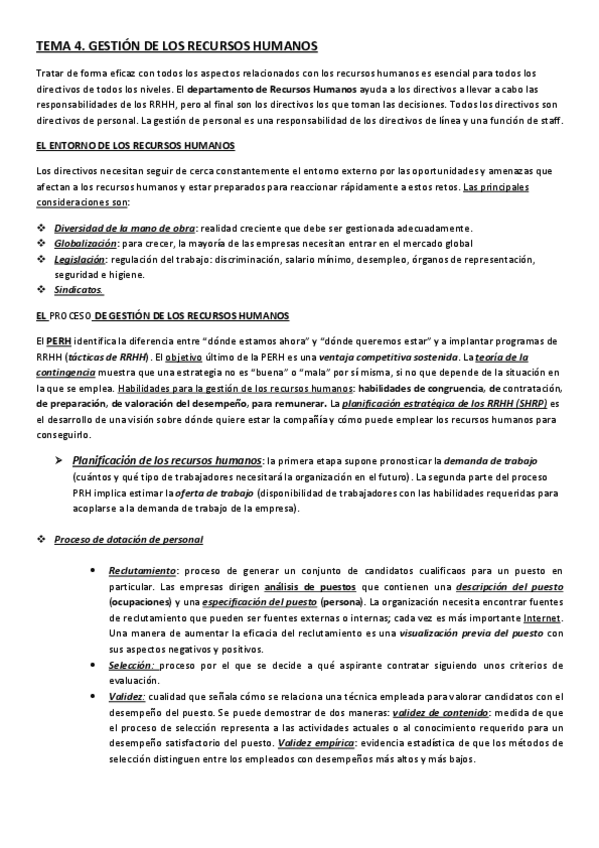 Miniatura del documento TEMA 4. GESTIÓN DE LOS RECURSOS HUMANOS.pdf