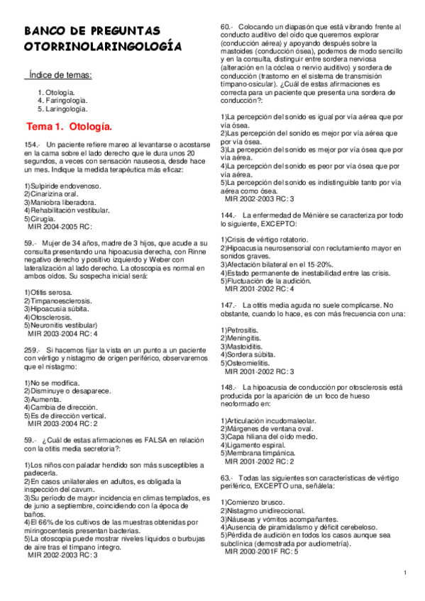 Miniatura del documento BANCO DE PREGUNTAS Y RESPUESTAS OTORRINOLARINGOLOGÍA.pdf