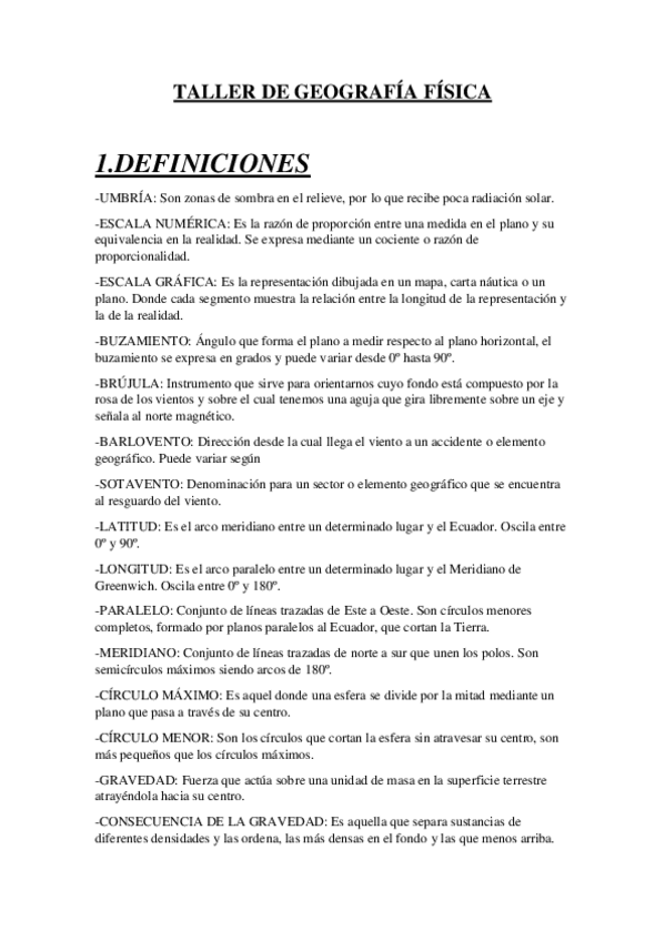 Miniatura del documento Taller Geografía Física - Teoría y Prácticas.pdf