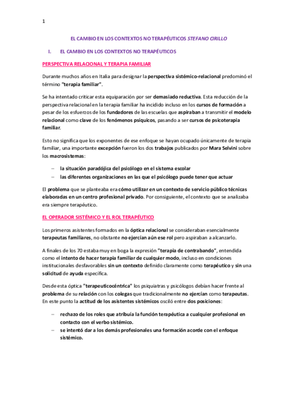 Miniatura del documento EL CAMBIO EN LOS CONTEXTOS NO TERAPÃ‰UTICOS STEFANO CIRILLO.pdf