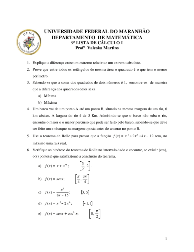 Miniatura del documento 9ª-Lista-CALCULO-DIFERENCIAL-1-2017-2.pdf