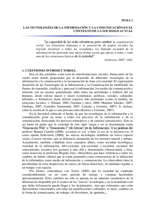 Miniatura del documento TEMA 1 Las TIC en el contexto de la Sociedad Actual(1).pdf