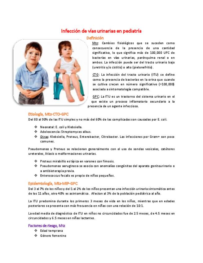 Miniatura del documento 16 - Infección de vías urinarias en pediatría & hematuria.pdf