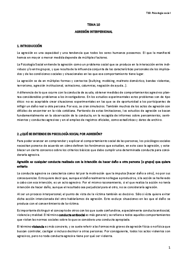 Miniatura del documento Tema 10 - Psicología.pdf