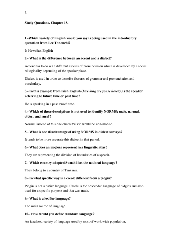 Miniatura del documento lingustics. Chapter 18..docx