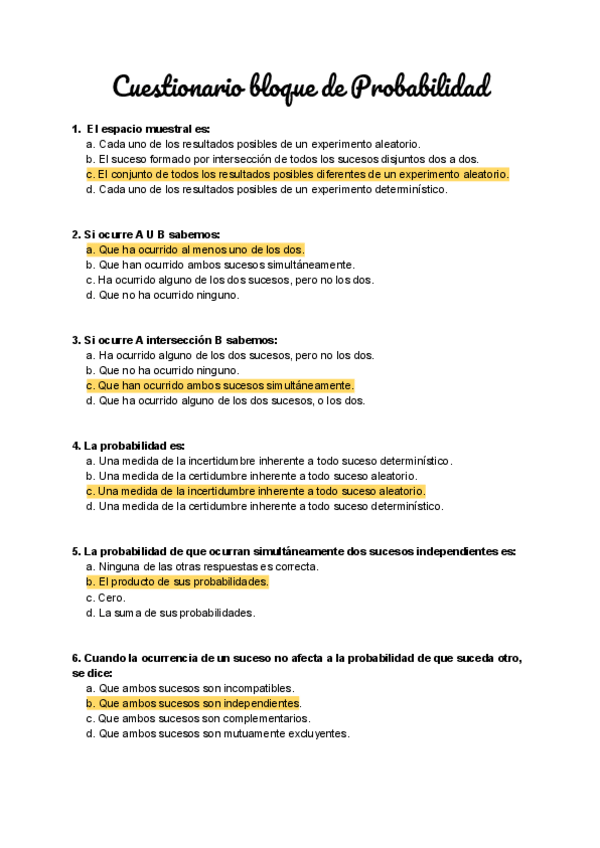 Miniatura del documento Cuestionario bloque de Probabilidad.pdf