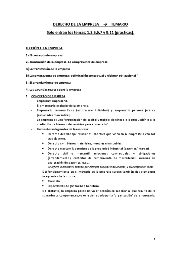 Miniatura del documento Apuntes Derecho de la empresa.pdf
