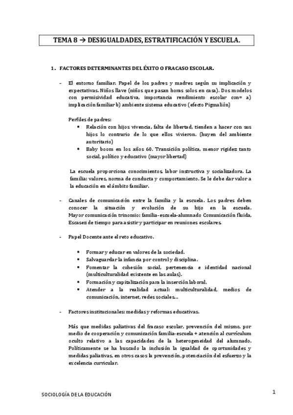 Miniatura del documento TEMA 8 DESIGUALDADES- ESTRATIFICACIÓN Y ESCUELA.pdf