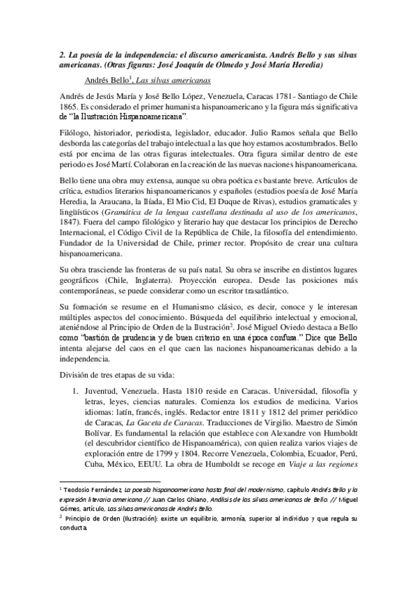 Miniatura del documento Tema 2. La poesía de la independencia. Andrés Bello..pdf