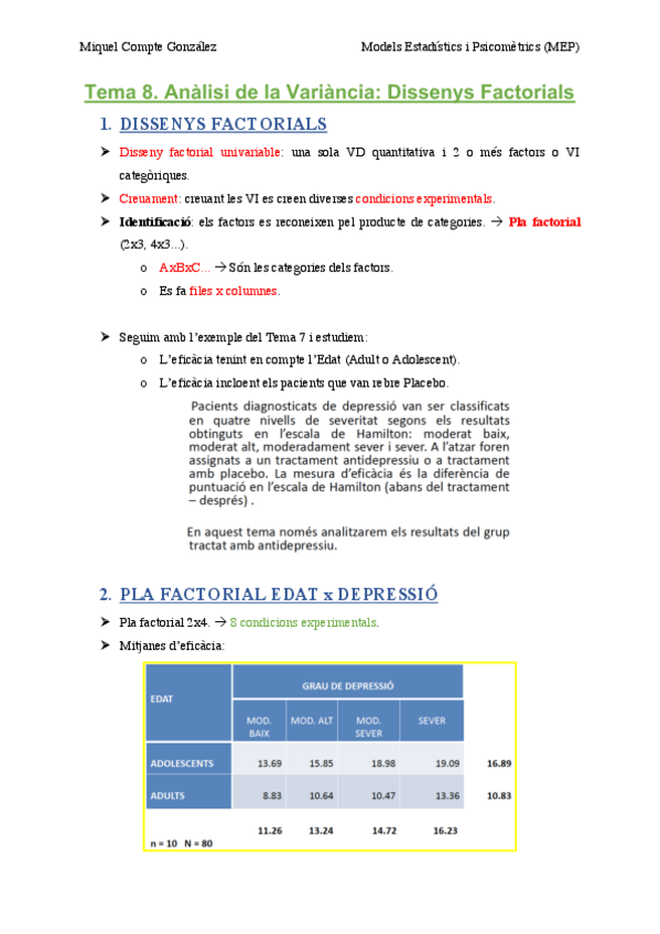 Miniatura del documento TEMA 8. Anàlisi de la Variància - Dissenys Factorials .pdf