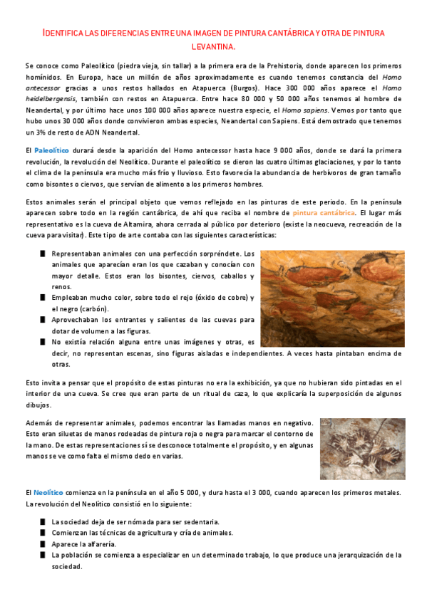 Miniatura del documento Identifica las diferencias entre una imagen de pintura cantábrica y otra de pintura levantina.pdf