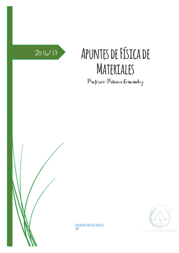 Miniatura del documento Apuntes de Física de los materiales.pdf