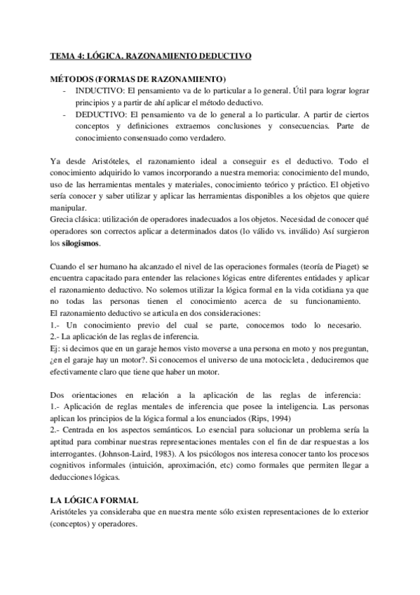 Miniatura del documento Tema 4 - Lógica. Razonamiento deductivo.docx