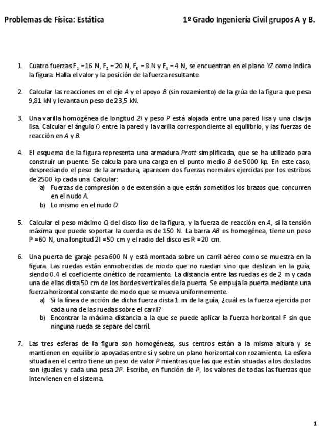 Miniatura del documento Estatica-Equilibrio-RelacionProblemas.pdf