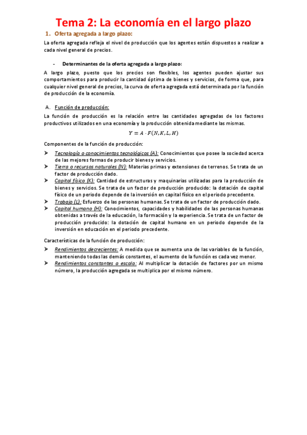 Miniatura del documento Tema 2 - La economía en el largo plazo.pdf