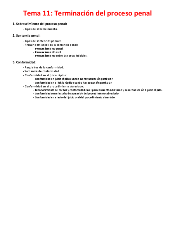 Miniatura del documento Tema 11 - Terminación del proceso penal.pdf