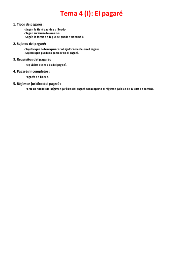 Miniatura del documento Tema 4 (I) - El pagaré.pdf