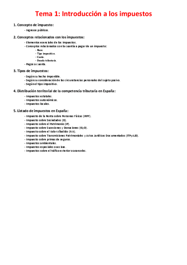 Miniatura del documento Tema 1 - Introducción a los impuestos.pdf