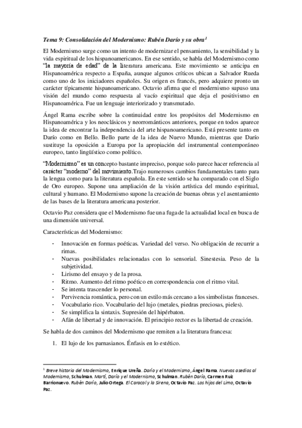 Miniatura del documento t9. Consolidación del Modernismo. Rubén Darío..pdf