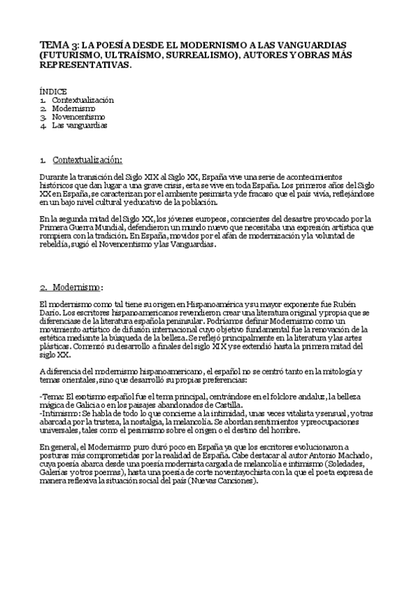 Miniatura del documento La poesía desde el modernismo a las vanguardias..pdf