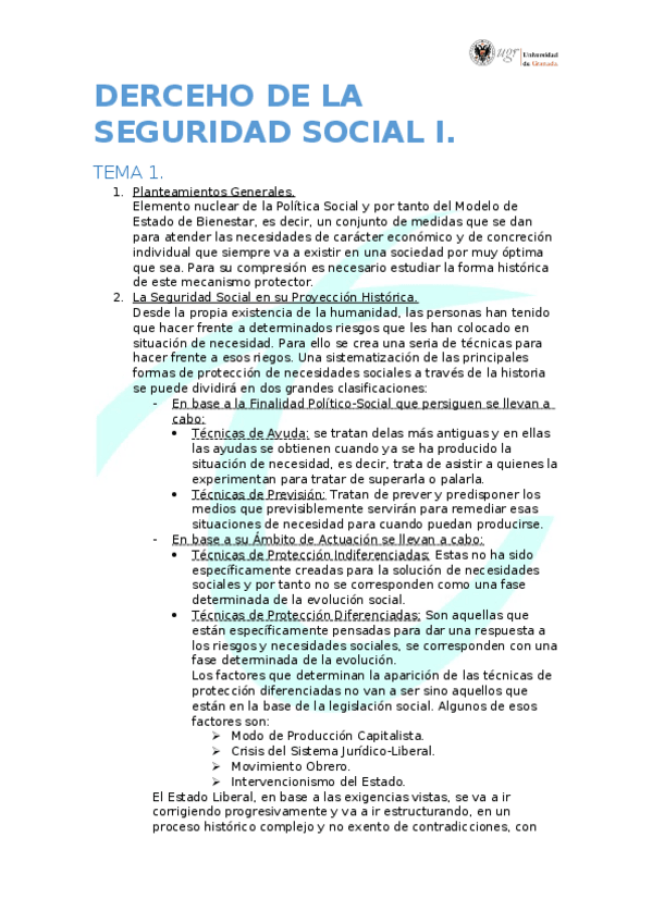 Miniatura del documento APUNTES DE DERECHO DE LA SEGURIDAD SOCIAL I.docx