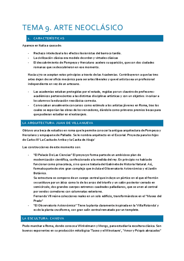 Miniatura del documento RESUMEN Tema 9-10. Arte Neoclásico y S.pdf