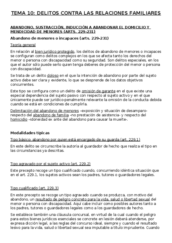 Miniatura del documento Tema 10 Delitos contra las relaciones familiares.docx