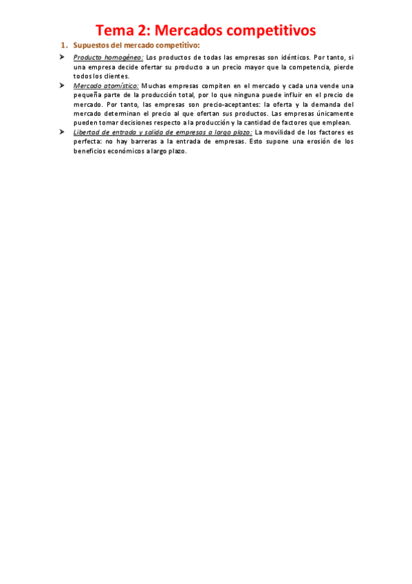 Miniatura del documento Tema 2 - Mercados competitivos.pdf