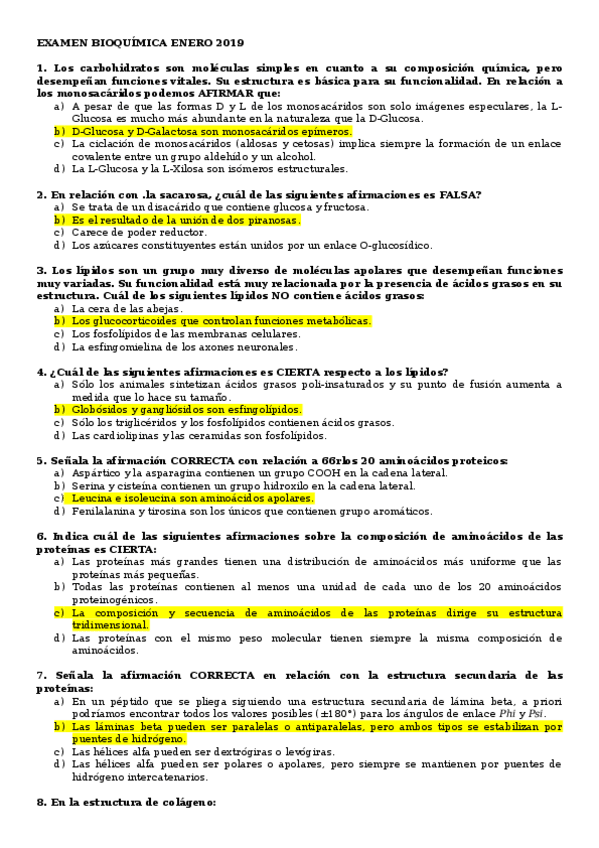 Miniatura del documento EXAMEN BIOQUIMICA ENERO 2019.docx