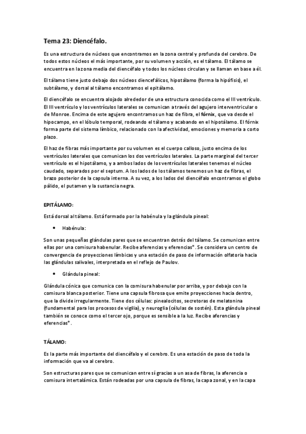 Miniatura del documento Tema 23- Diencéfalo.pdf