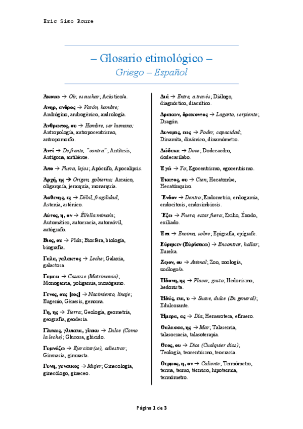 Miniatura del documento Glosario etimológico Griego - Español.pdf