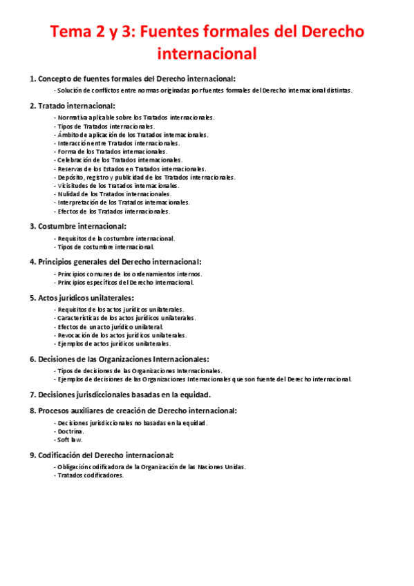 Miniatura del documento Tema 2 y 3 - Fuentes formales del Derecho Internacional.pdf