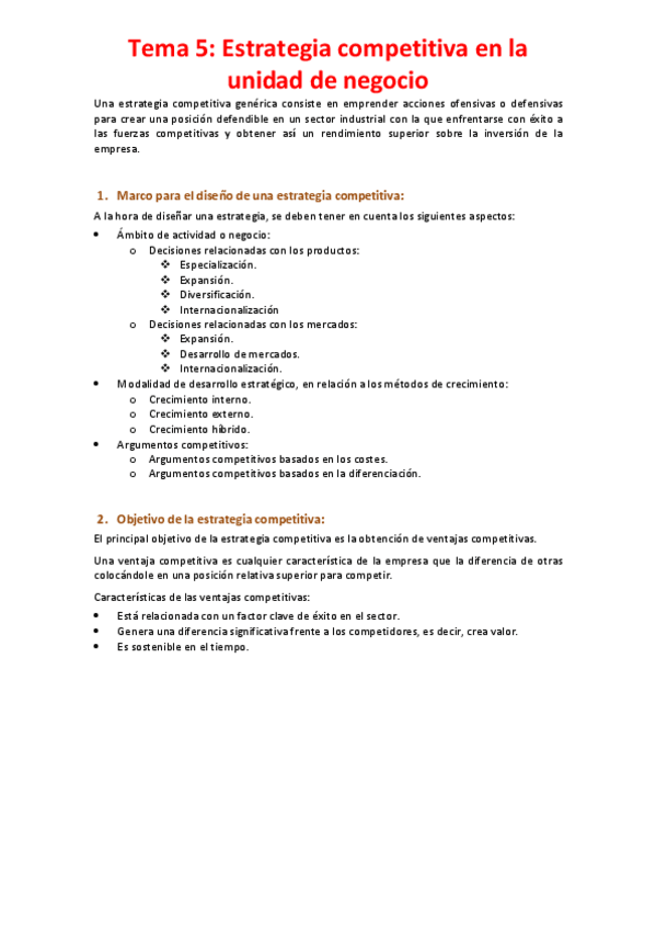 Miniatura del documento Tema 5 - Estrategia competitiva en la unidad de negocio.pdf