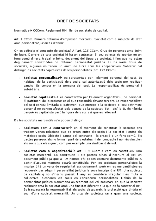 Miniatura del documento DRET DE SOCIETATS.docx